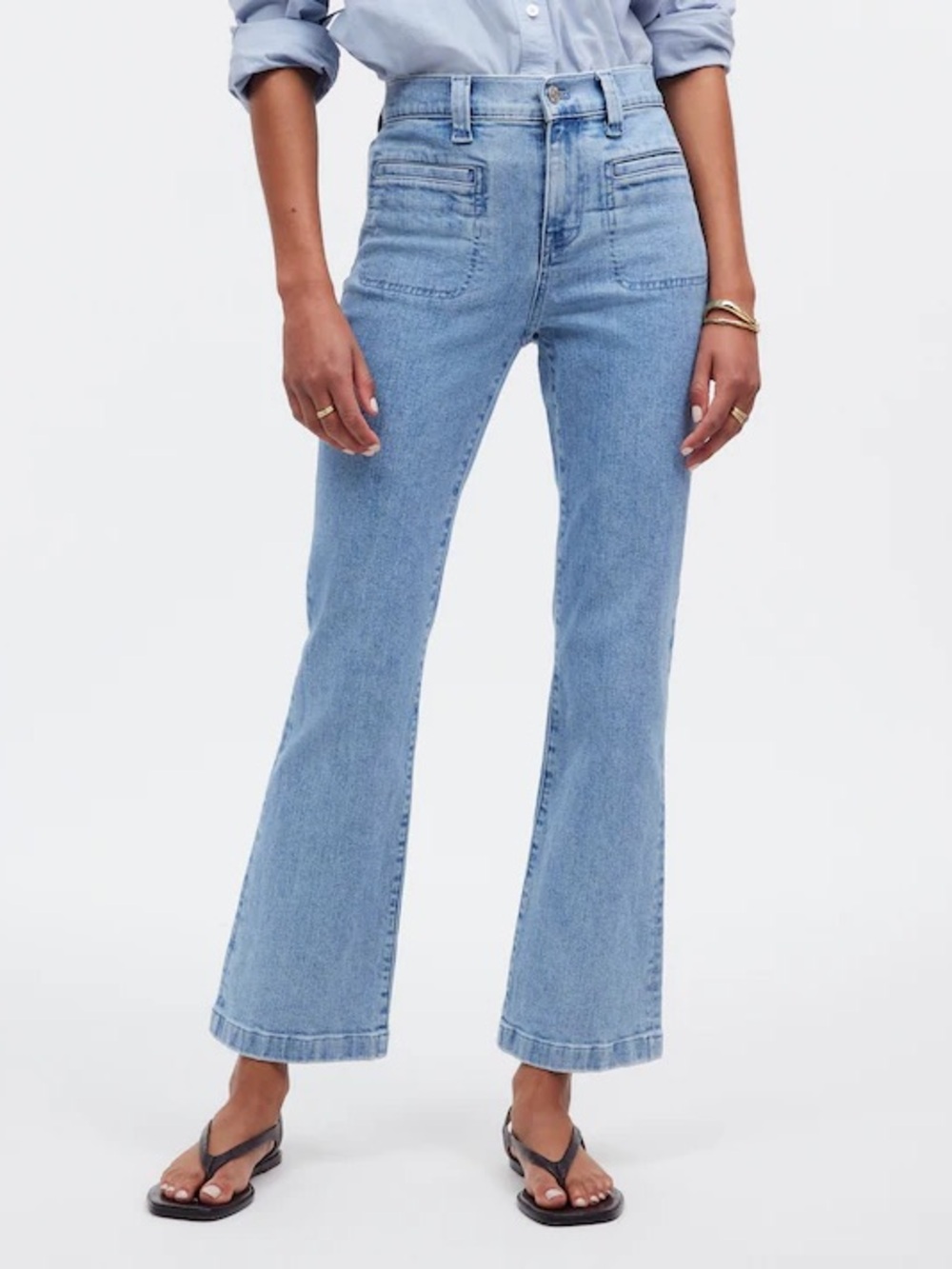 Madewell Kick Out Crop Jeans Size 26P